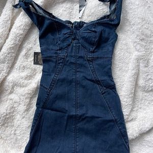 Bebe denim dress